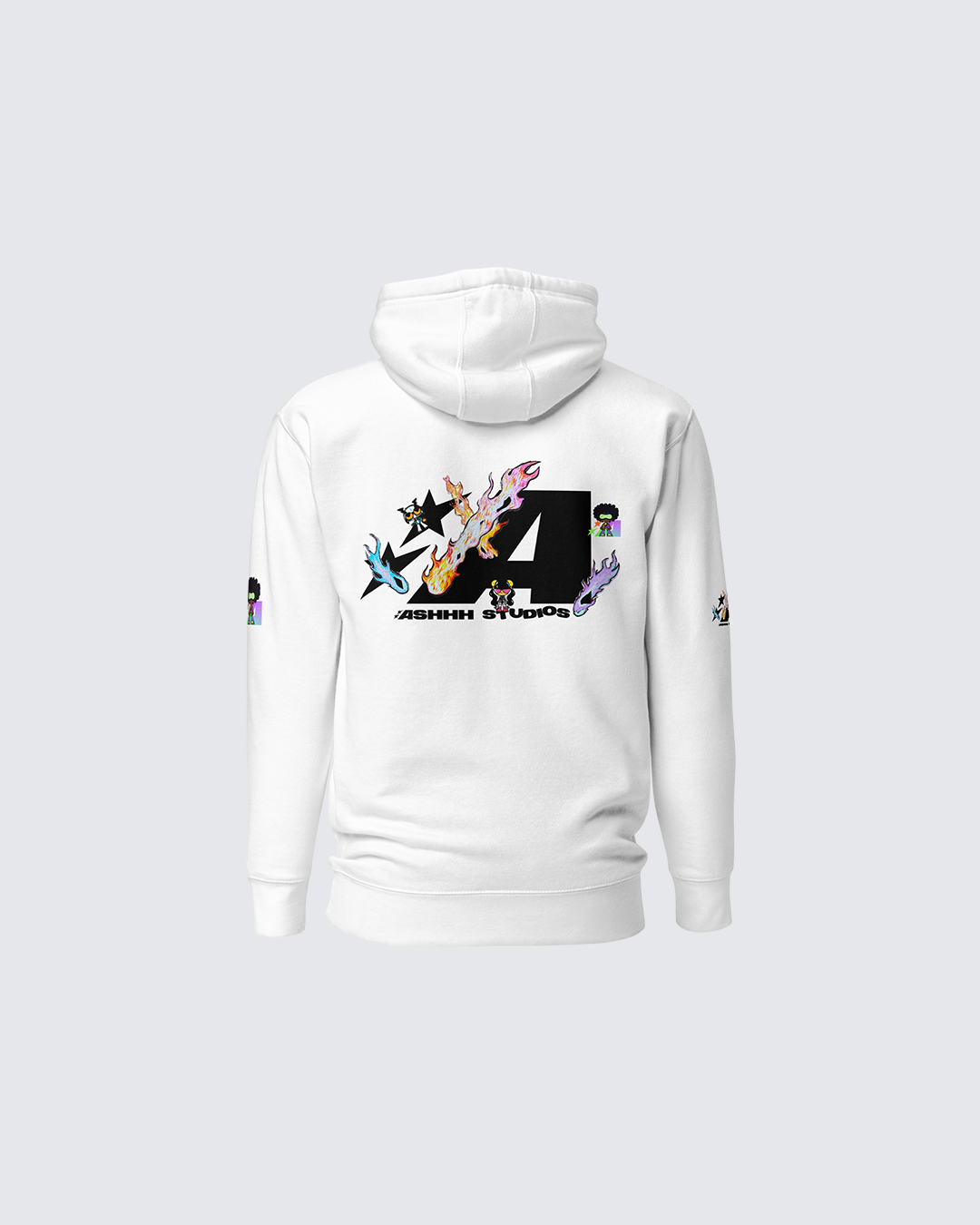 Ashhh Flame Hoodie