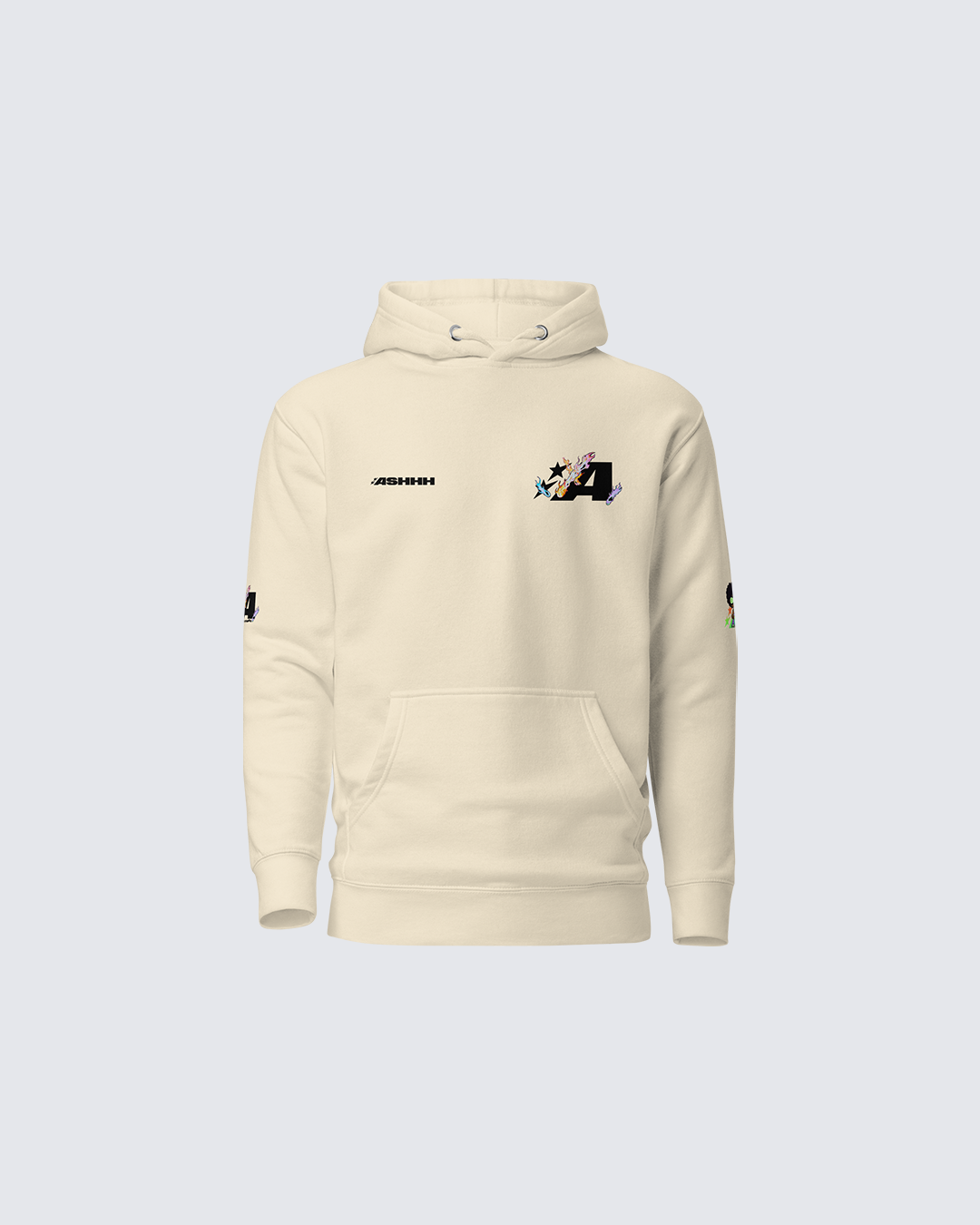 Ashhh Flame Hoodie