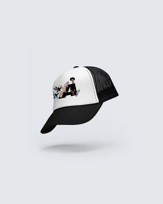 Ashhh Flame Trucker Hat