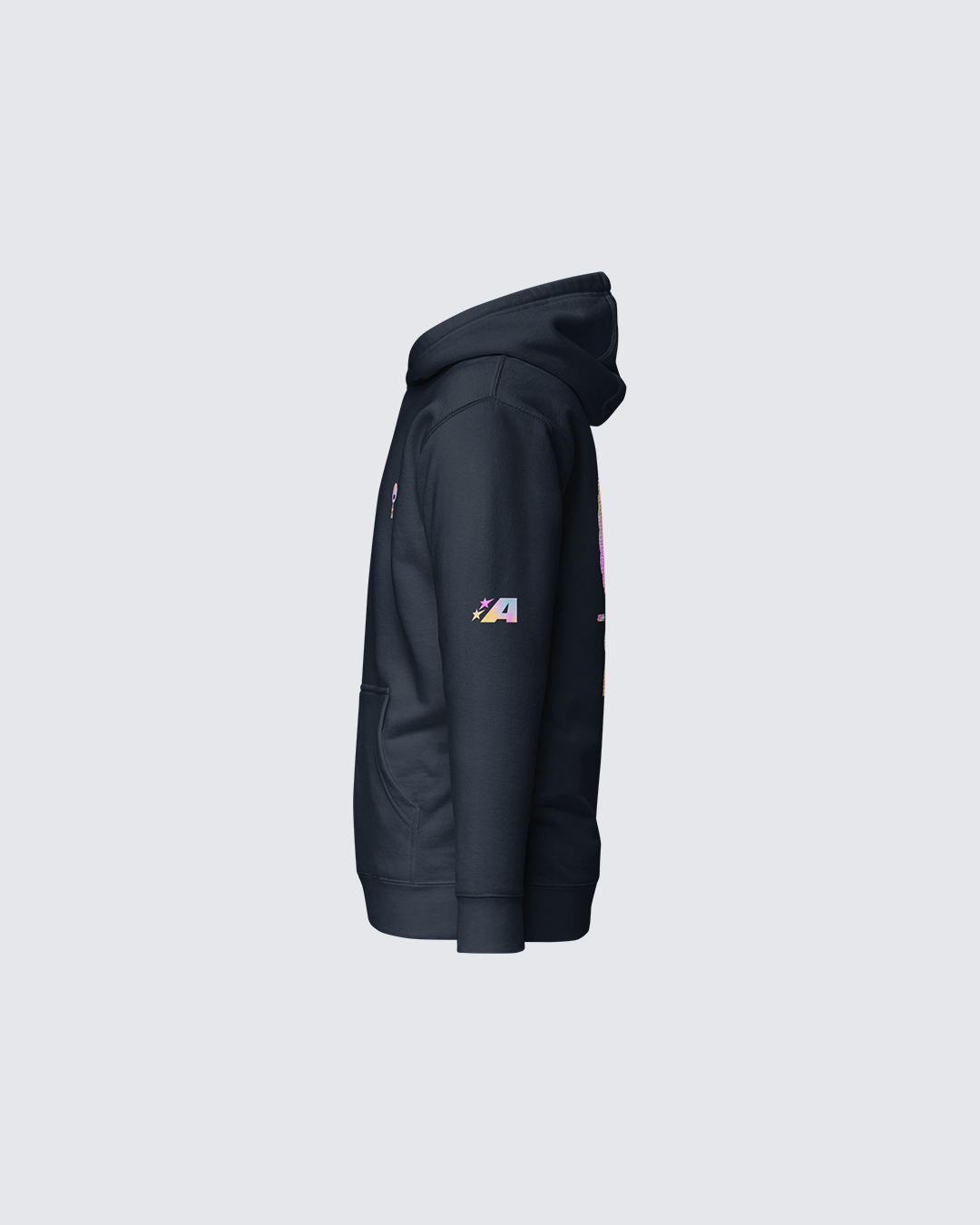 Ashhh Holographic Hoodie