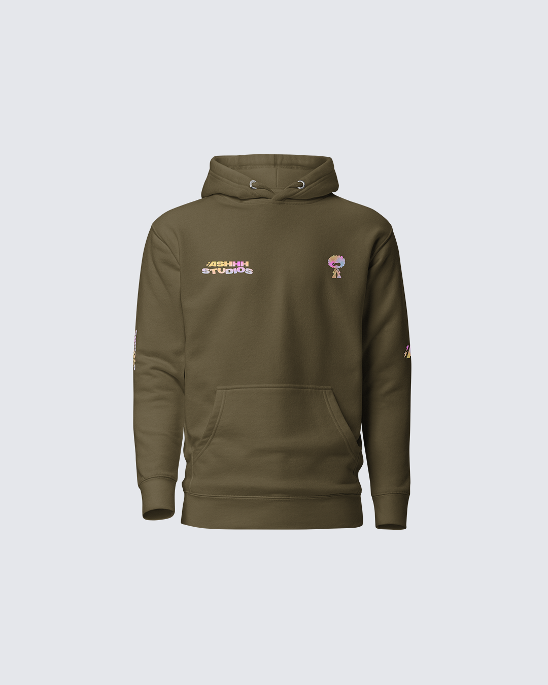 Ashhh Holographic Hoodie