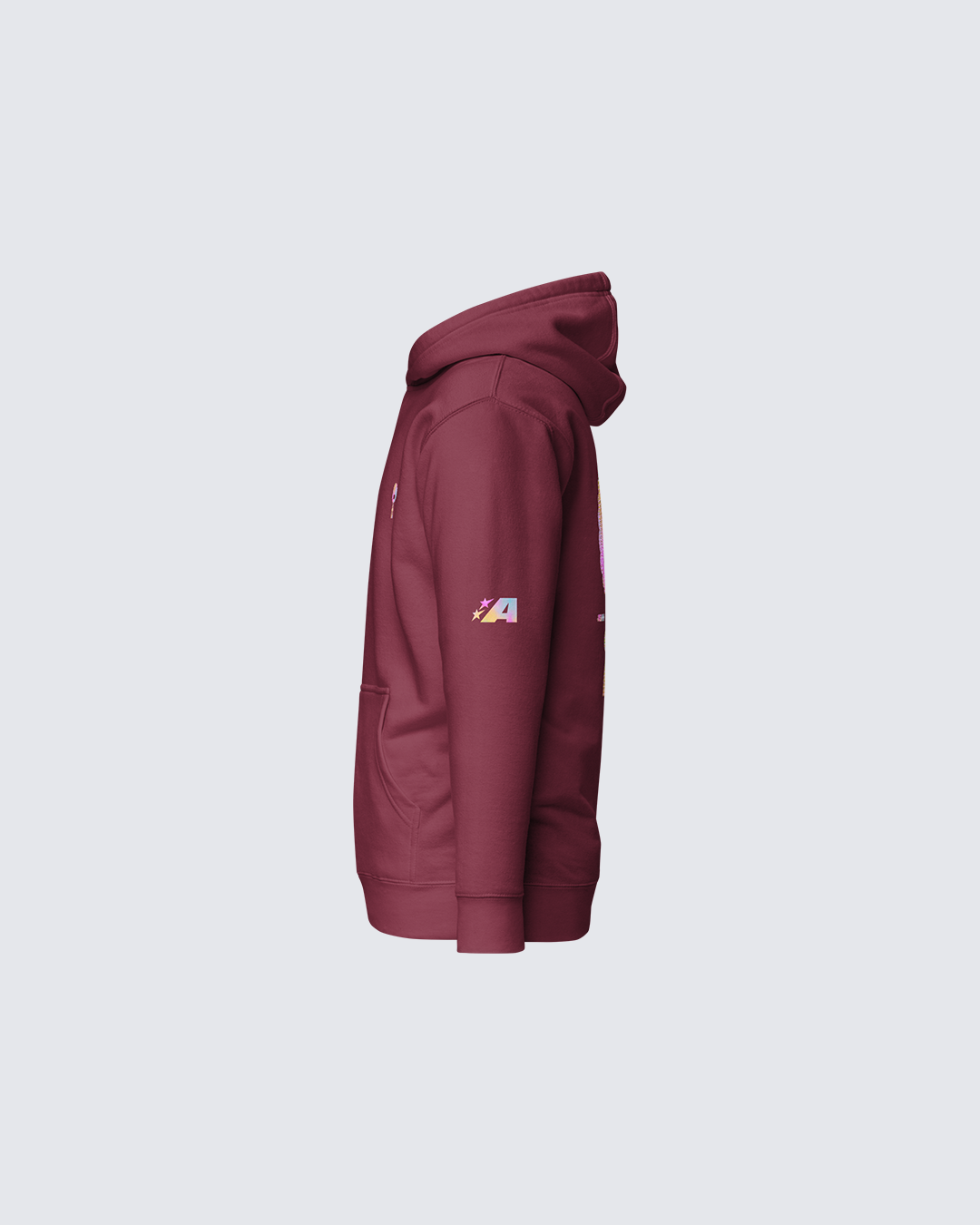 Ashhh Holographic Hoodie