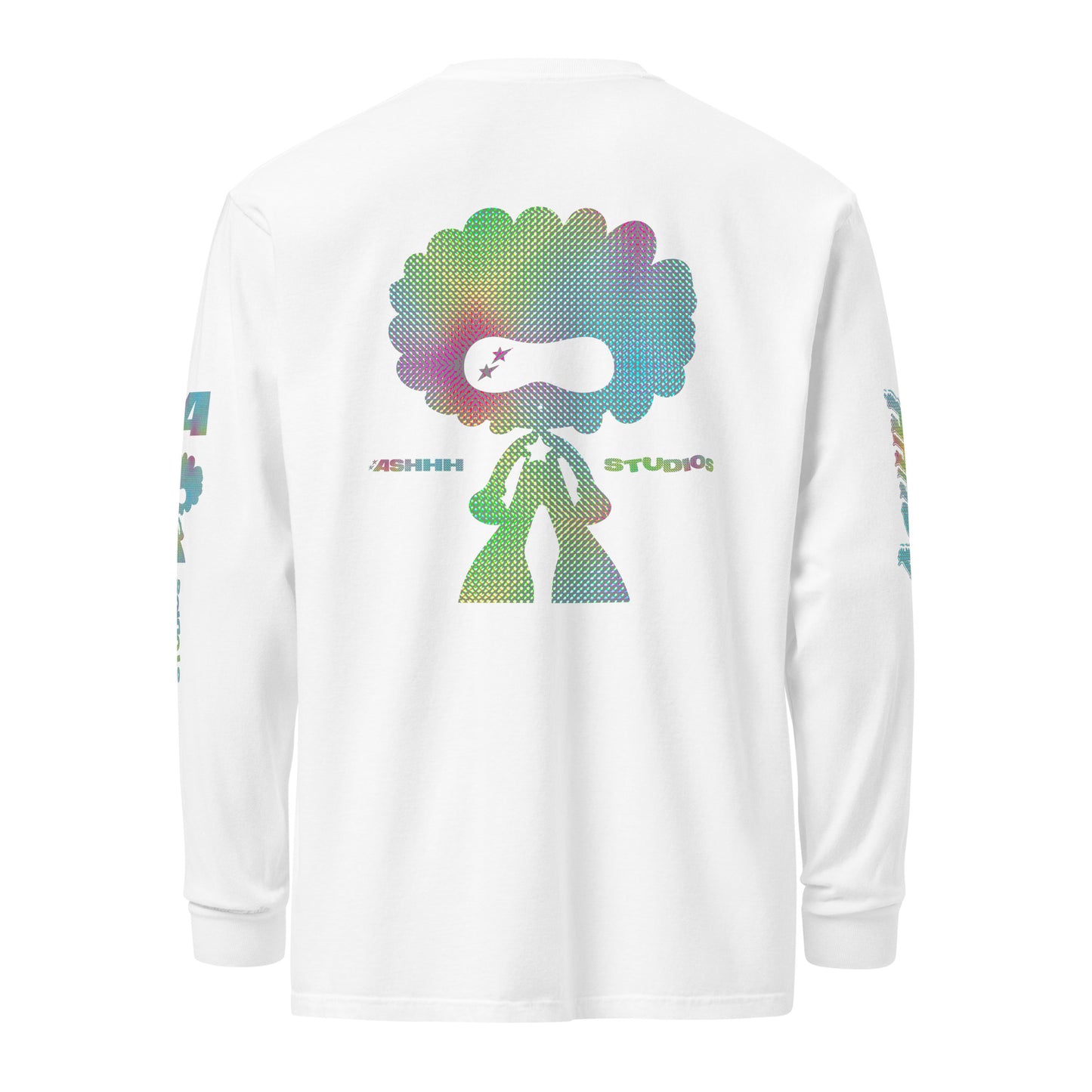 Ashhh Holographic Long-Sleeve